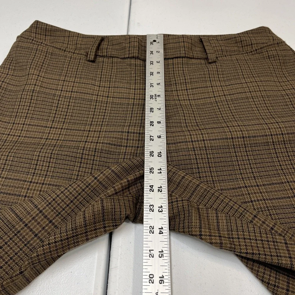 Urban Outfitters Pants Womens 16 Brown Plaid Wide Flare Leg Dark Academia Preppy